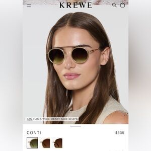 Krewe Conti Sunglasses